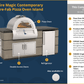 Firemagic Islands Fire Magic Contemporary Pre-Fab Pizza Oven Island