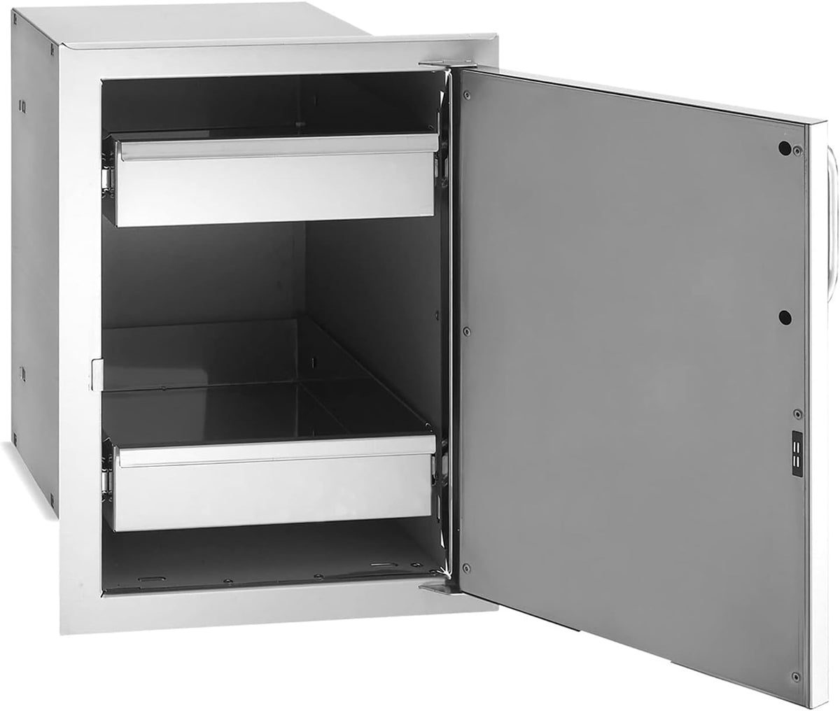 Firemagic Kitchen Fire Magic Flush Mounted Single Door with Dual Drawers / 53820SC