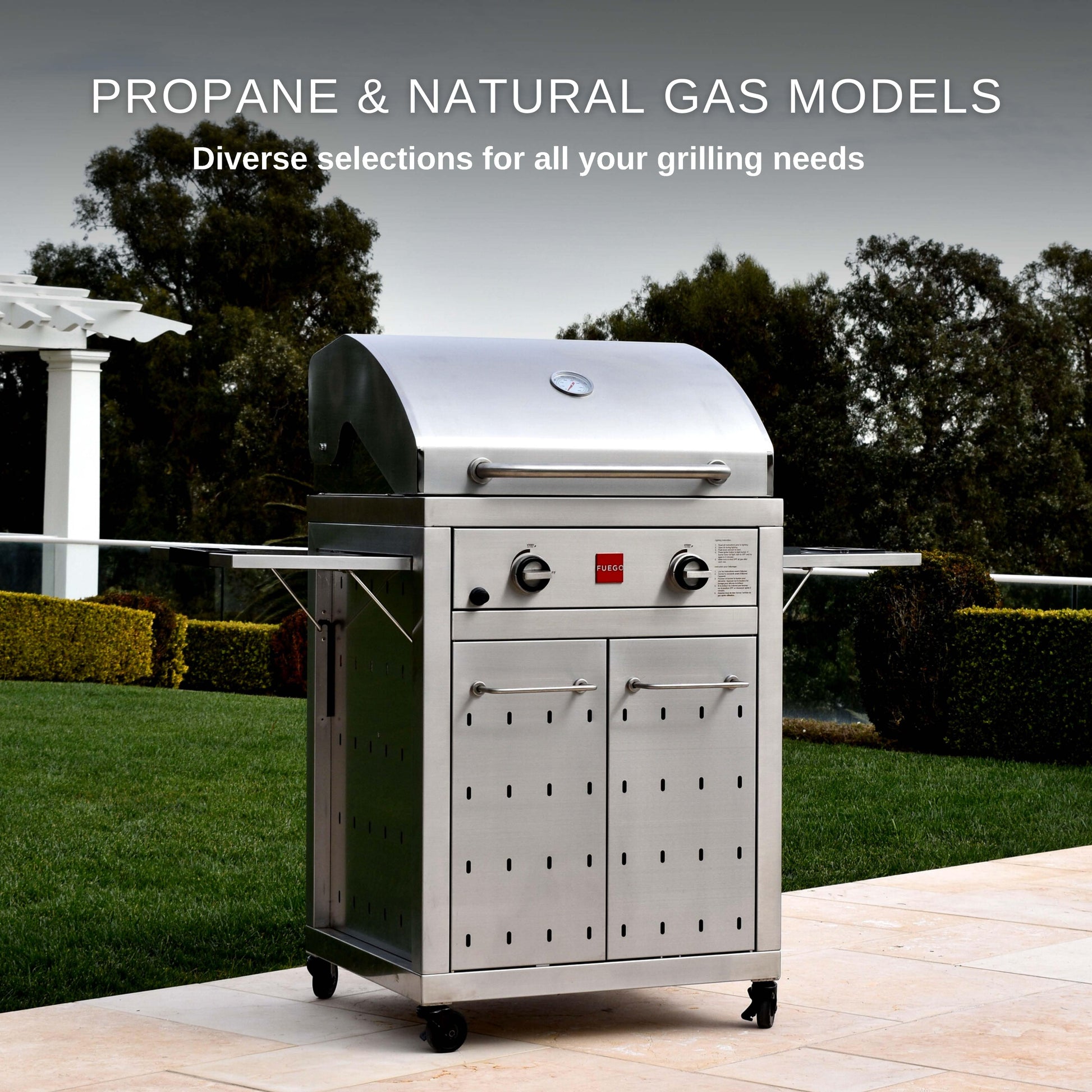 Fuego Grills Fuego F27S All 304SS Gas Grill | F27S | F27S-NG