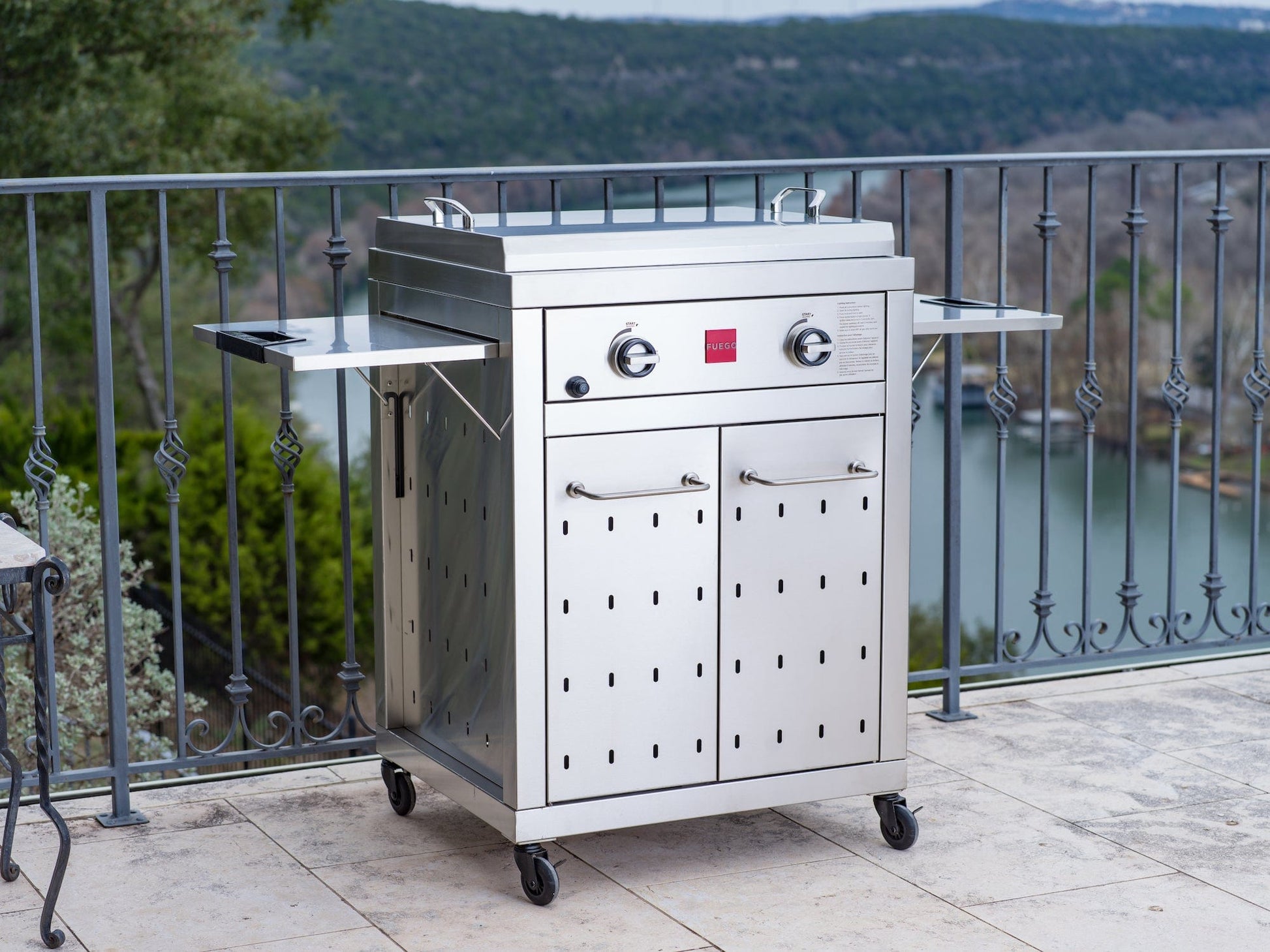 Fuego Grills Fuego F27S-Griddle All 304SS Gas Griddle | F27S-Griddle/F27S-Griddle-NG