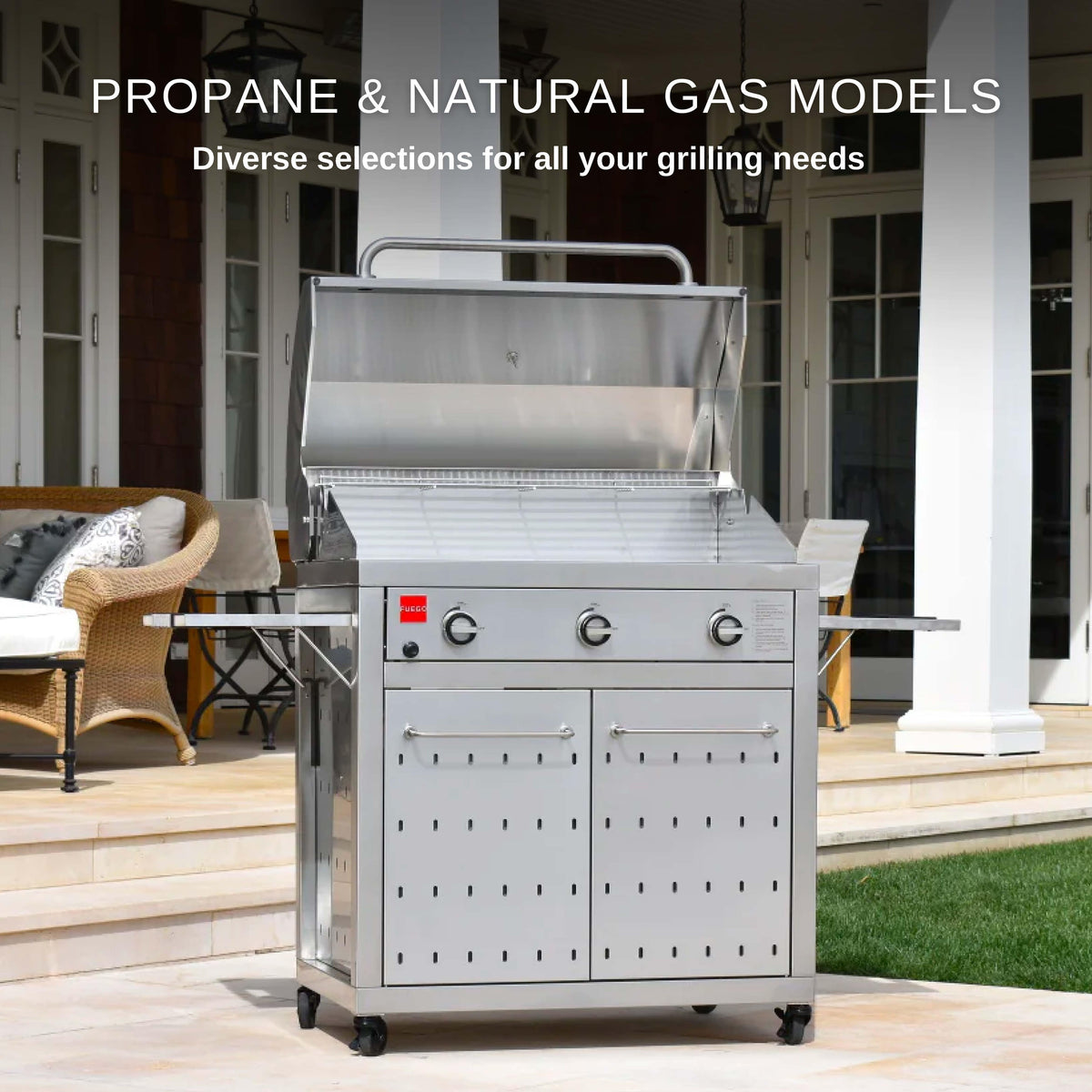 Fuego Grills Fuego F36S All 304SS Gas Grill | F36S/F36S-NG