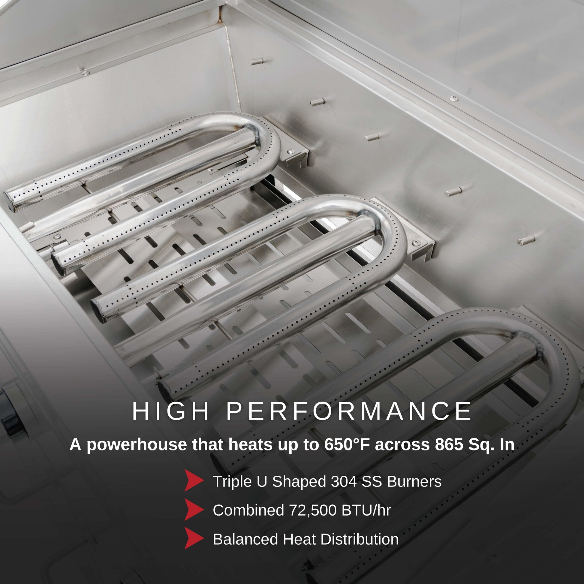Fuego Grills Fuego F36S-Pro All 304SS Gas Grill w/ Lights & Rear Burner | F36S-Pro/F36S-Pro-NG