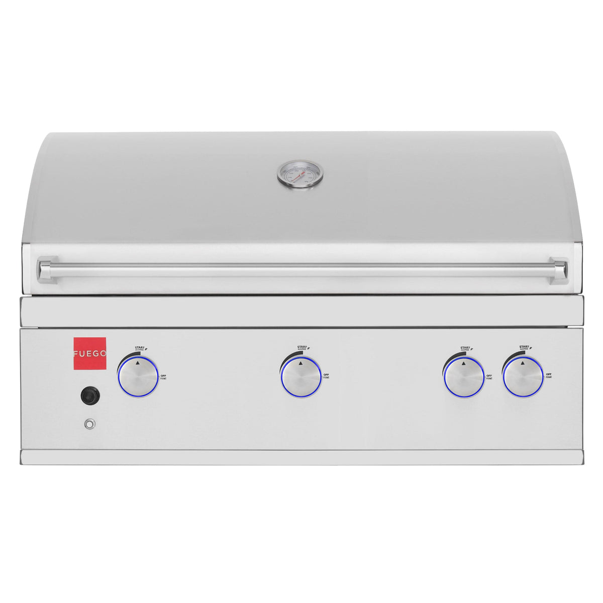 Fuego Grills Fuego F36S-Pro-B Built-in All 304SS Gas Grill w/ Lights &amp; Rear Burner | F36S-Pro-B / F36S-Pro-B-NG
