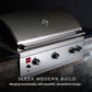 Fuego Grills Fuego F36S-Pro-B Built-in All 304SS Gas Grill w/ Lights & Rear Burner | F36S-Pro-B / F36S-Pro-B-NG