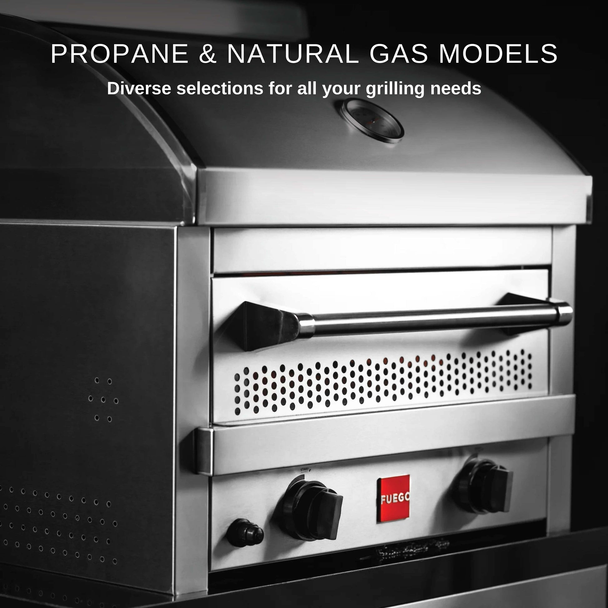 Fuego Pizza Ovens Fuego F27S-Pizza Table Top All 304SS Pizza Oven | F27S-Pizza / F27S-Pizza-NG