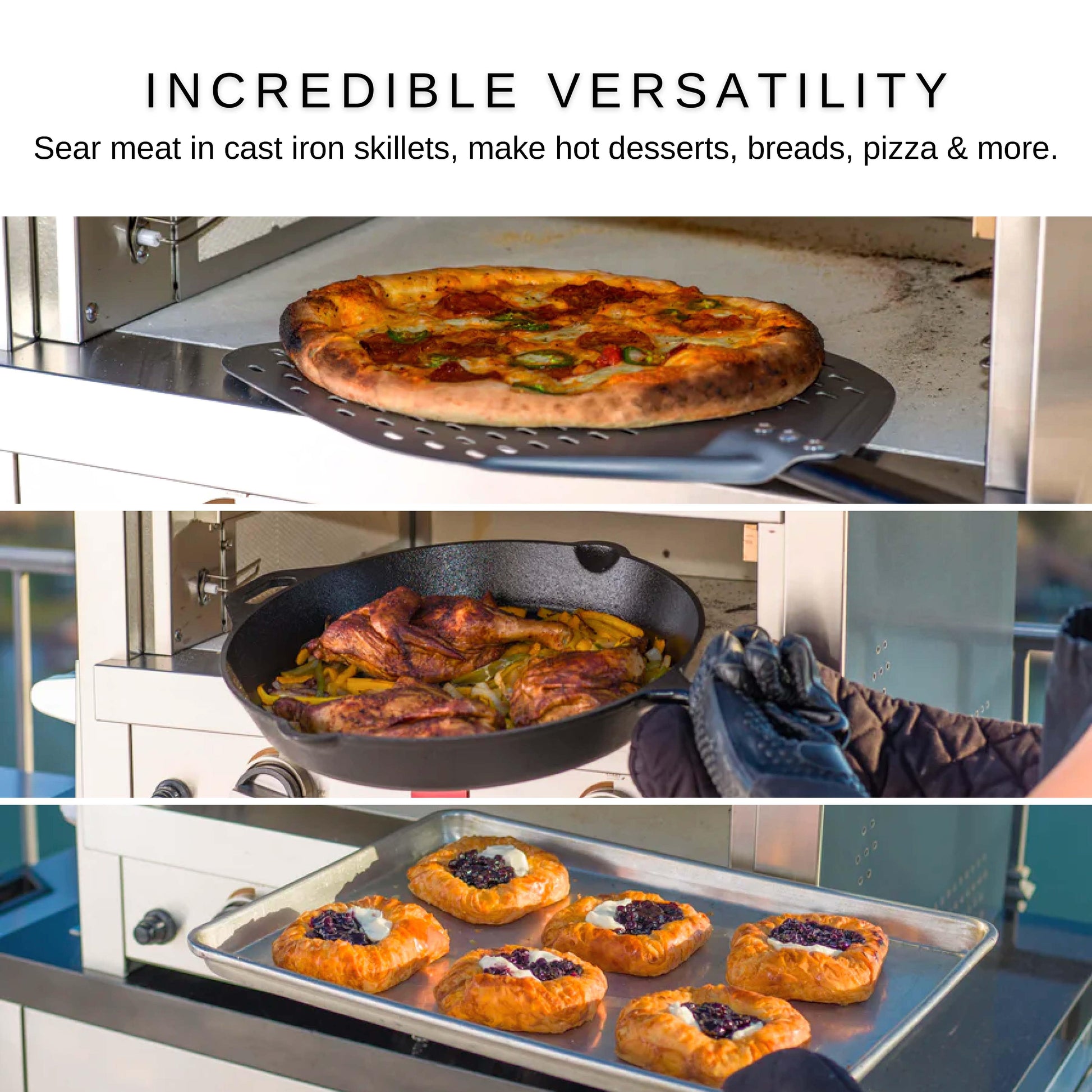 Fuego Pizza Ovens Fuego F27S-Pizza Table Top All 304SS Pizza Oven | F27S-Pizza / F27S-Pizza-NG