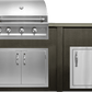 Haven Islands Haven 6 Ft Artisan Outdoor Kitchen Island w/ 17" Door HART72DOOR