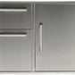 Haven Islands Haven 6 Ft Coyote Outdoor Kitchen Island w/ 2 Drawer Cabinet HCOY72DRAW