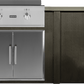Haven Islands Haven 6 Ft Coyote Outdoor Kitchen Island w/ Plain Panel HCOY72PAN