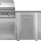 Haven Islands Haven 8 Ft Artisan Outdoor Kitchen Island w/ 17" Door HART96DOOR