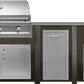 Haven Islands Haven 8 Ft Artisan Outdoor Kitchen Island w/ 17" Drawer HART96DRAW