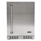 Haven Islands Haven 8 Ft Coyote Outdoor Kitchen Island w/ 24" Refrigerator HCOY96REF