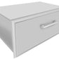 Haven Islands Haven 8 Ft Coyote Pellet Outdoor Kitchen Island w/ 24" Refrigerator HCOY96PREF