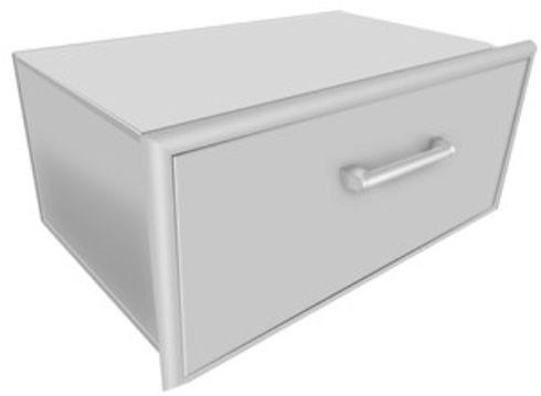 Haven Islands Haven 8 Ft Coyote Pellet Outdoor Kitchen Island w/ 24" Refrigerator HCOY96PREF