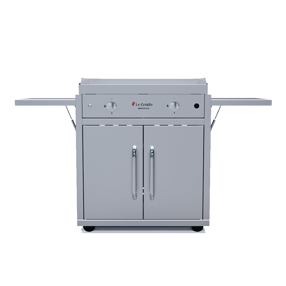 Le Griddle Grills Le Griddle - Dual Burner Griddle w/ Cart - Natural GasGFE75 CK