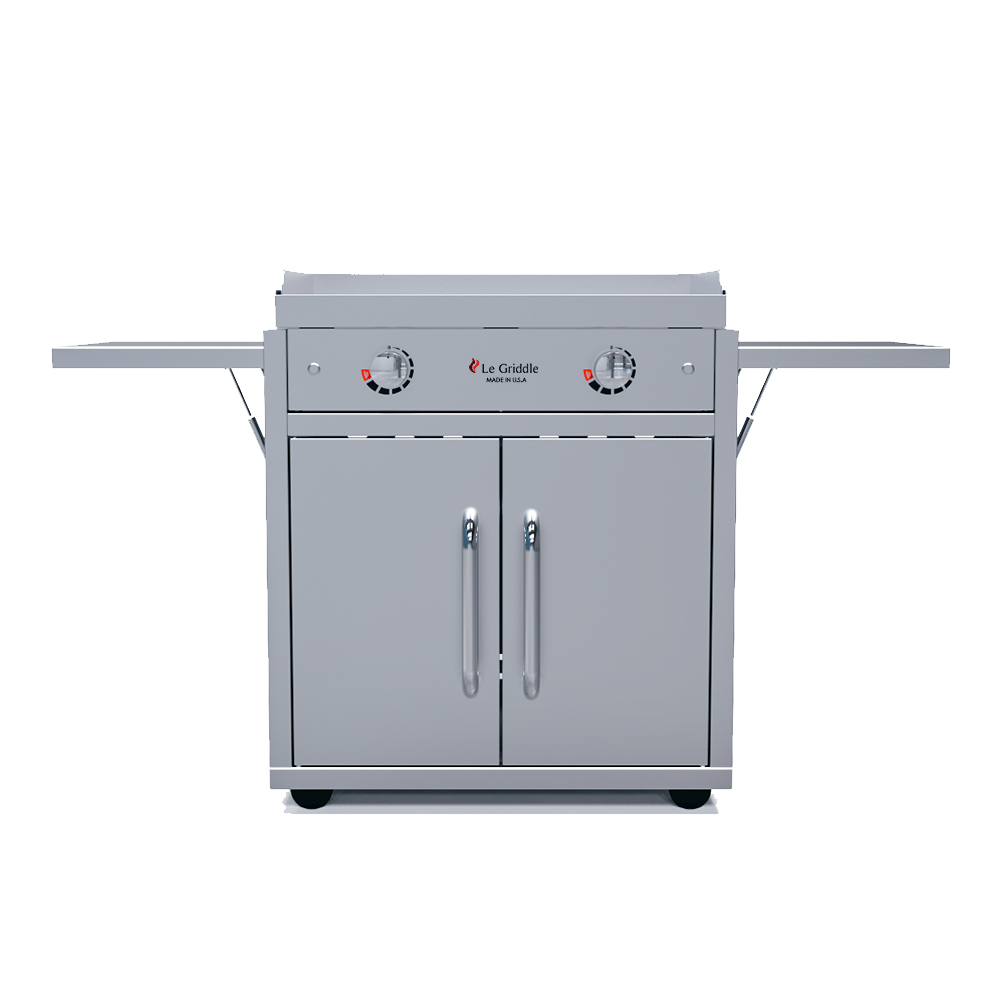 Le Griddle Grills Le Griddle - Dual Burner Griddle with Cart - Electric | GEE75 CK