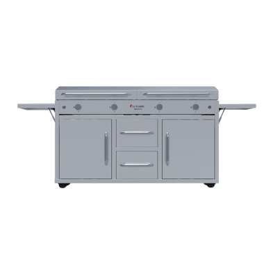 Le Griddle Grills Le Griddle - Quad Burner Griddle w/ Cart - Natural Gas | GFE160 CK