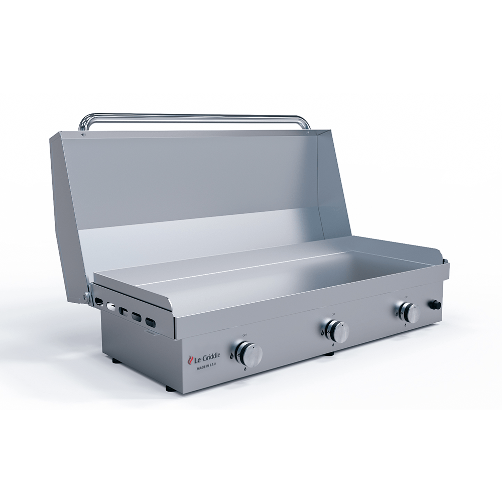 Le Griddle Grills The Big Texan Gas Griddle | With Lid(GFE105 LK) or Without Lid (GFE105)