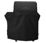 Memphis Elevate Cart Grill Cover, fitted for wheeled grills, durable and weather-resistant, on white background.