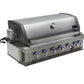 Mont Alpi Grills Mont Alpi 805 Built-In Gas Grill / 6-Burner Grill, Infrared Rear Burner, Stainless Steel, Rotisserie Kit / MABi805