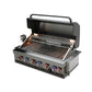 Mont Alpi Grills Mont Alpi 805 Built-In Gas Grill / 6-Burner Grill, Infrared Rear Burner, Stainless Steel, Rotisserie Kit / MABi805