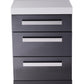 Mont Alpi Islands Mont Alpi 805 Black Stainless Steel Extra Drawer Cabinet Module | MA-DR-BSS