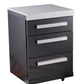 Mont Alpi Islands Mont Alpi 805 Black Stainless Steel Extra Drawer Cabinet Module | MA-DR-BSS