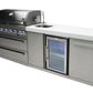 Mont Alpi Islands Mont Alpi 805 Deluxe Island with Beverage Center / 6-Burner Grill, 2 Infrared Burners, Sink, Fridge, Stainless Steel / MAi805-DBEV
