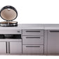 Mont Alpi Islands Mont Alpi Kamado Grill with Drawer Cabinet and Storage Cabinet | MA-KAMDRXL