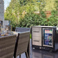 Mont Alpi Outdoor Furniture Mont Alpi Large Outdoor Prep Center + Bar Cart / Fridge, Stainless Steel / MAPCL