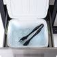 Mont Alpi Outdoor Furniture Mont Alpi Large Outdoor Prep Center + Bar Cart / Fridge, Stainless Steel / MAPCL
