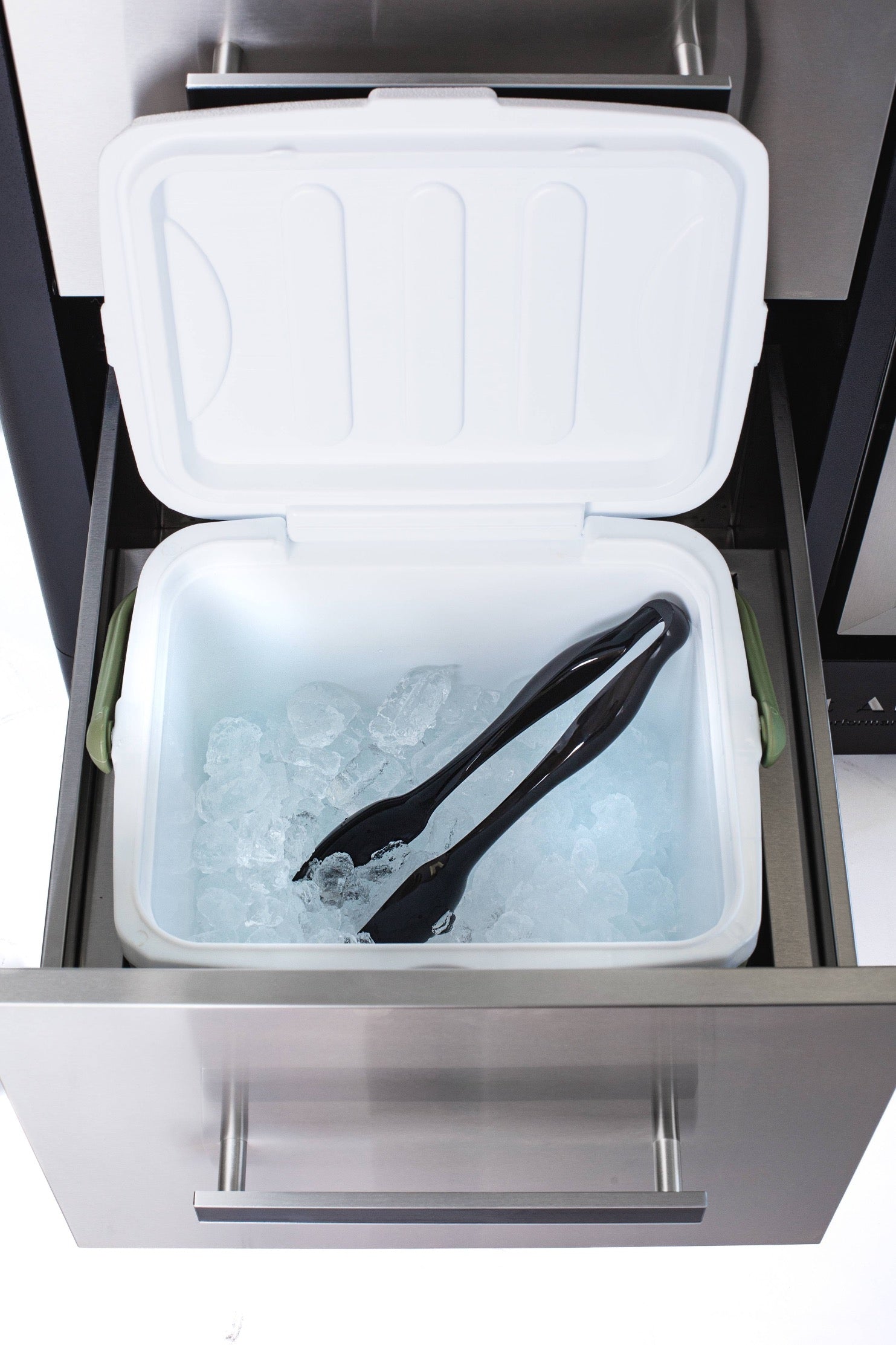Mont Alpi Outdoor Furniture Mont Alpi Large Outdoor Prep Center + Bar Cart / Fridge, Stainless Steel / MAPCL