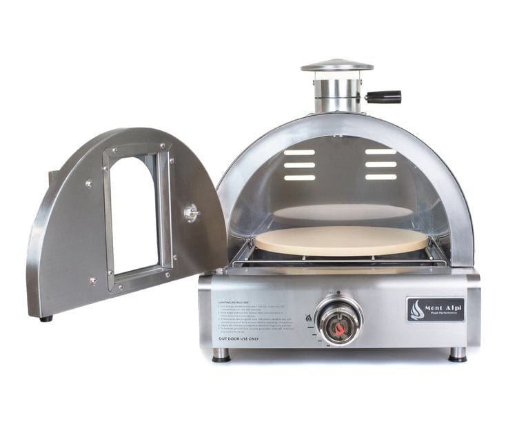 Mont Alpi Portable Tabletop Pizza Oven / Stainless Steel, Bake, Roast