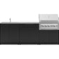 NewAge Products Classic Series Grill Island - 5PC Modular Outdoor Kitchen with Platinum Grill, Bar Cabinet, and Sink Cabinet | C-BASI