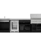 NewAge Products Classic Series Grill Island - 6PC Modular Outdoor Kitchen with Platinum Grill, Bar Cabinet, Sink Cabinet, and Fridge Cabinet | C-BASIFR