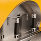OutdoorKitchenPro Coyote 40 Inch Duomo Wood Fired Pizza Oven / Cart Option / C1PZ40WY, C1PZ40WC, C1PZ40WMB