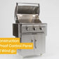 Coyote 30" C-Series Grill on Cart | 3 Burner, Stainless Steel | C3C30-FS