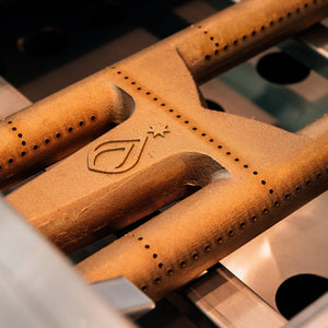 American Made Grills Estate Red Brass Burner - 26,000 BTU x2 | EST-RBB