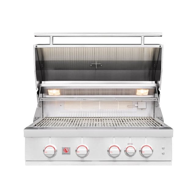 Summerset Grills Summerset Sizzler Pro 32 Inch 4 Burner Built-In Gas Grill w. Infrared Burner | SZRPRO32 & SZRPRO32L