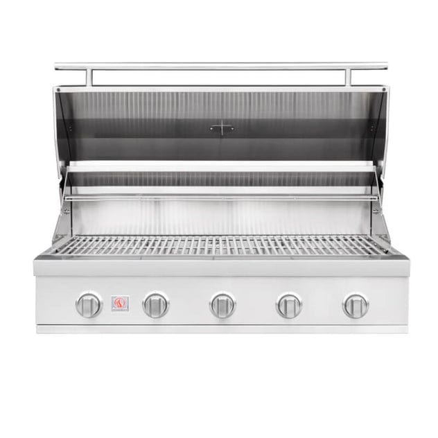 Summerset Grills Summerset Sizzler Pro 40 Inch 5 Burner Built-In Gas Grill w. Infrared Burner | SZRPRO40 &amp; SZRPRO40L