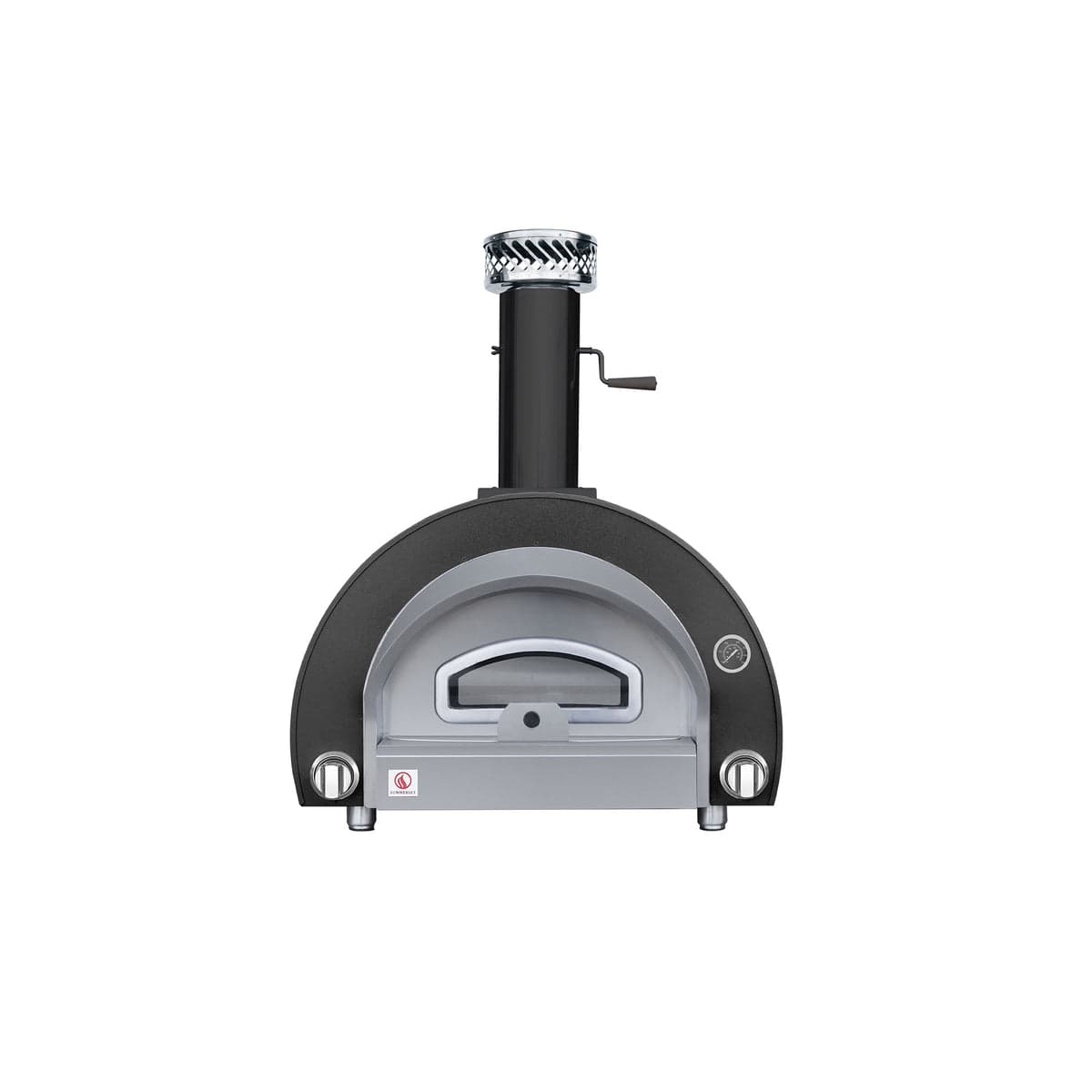 Summerset Pizza Ovens Summerset Hybrid Oven - LP, Matte Black Finish | OV-HYB