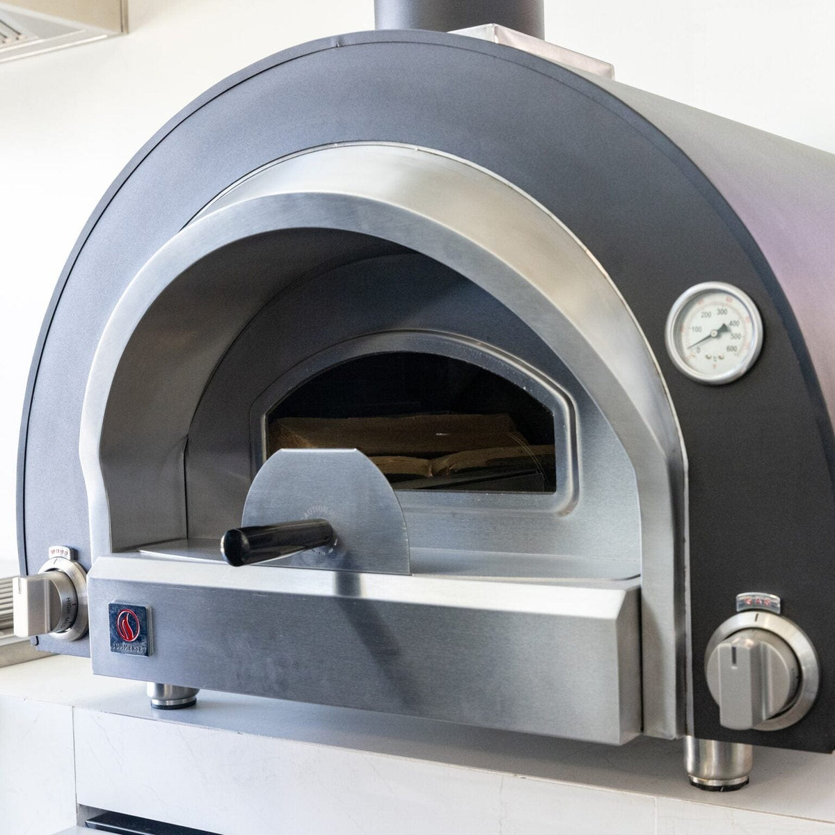 Summerset Pizza Ovens Summerset Hybrid Oven - LP, Matte Black Finish | OV-HYB