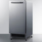 Summit Refrigeration + Cooling Summit 15” Built-In Drain-Free Outdoor Icemaker / 25 lbs. Capacity, ADA Compliant, Adjustable Height, Stainless Steel Exterior, Manual Defrost / BIM271OS