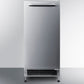 Summit Refrigeration + Cooling Summit 15” Built-In Drain-Free Outdoor Icemaker / 25 lbs. Capacity, ADA Compliant, Adjustable Height, Stainless Steel Exterior, Manual Defrost, Reversible Door / BIM27OSADA