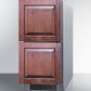 Summit Refrigeration + Cooling Summit 15" Wide 2-Drawer All-Refrigerator / 2.76 cu.ft. Capacity, ADA Compliant, Panel-Ready Drawer Fronts, Stainless Steel Construction, Adjustable Height, Professional Handles / ADRD15PNR