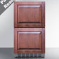 Summit Refrigeration + Cooling Summit 18" Wide 2-Drawer All-Refrigerator / 3.4 cu.ft. Capacity, ADA Compliant, Built-In Capable, Panel-Ready Drawer Fronts, Stainless Steel Construction, Professional Handles, Frost-Free / ADRD18