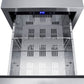 Summit Refrigeration + Cooling Summit 18" Wide 2-Drawer All-Refrigerator / 3.4 cu.ft. Capacity, ADA Compliant, Built-In Capable, Panel-Ready Drawer Fronts, Stainless Steel Construction, Professional Handles, Frost-Free / ADRD18
