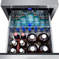 Summit Refrigeration + Cooling Summit 18" Wide 2-Drawer All-Refrigerator / 3.4 cu.ft. Capacity, ADA Compliant, Panel-Ready Drawer Fronts, Stainless Steel Construction, Professional Handles, Frost-Free / ADRD18PNR