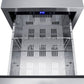 Summit Refrigeration + Cooling Summit 18" Wide 2-Drawer All-Refrigerator / 3.4 cu.ft. Capacity, Built-In Capable, Stainless Steel Construction, Panel-Ready Drawer Fronts, Professional Handles, Frost-Free, Interior Lighting / ADRD18H34