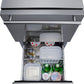 Summit Refrigeration + Cooling Summit 18" Wide Outdoor 2-Drawer All-Refrigerator / 3.4 cu.ft. Capacity, ADA Compliant, Panel-Ready Drawer Fronts, Professional Handles, Frost-Free / ADRD18OS
